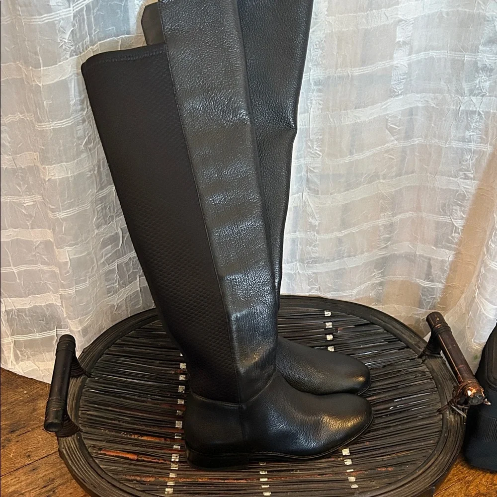 Cole Haan Black Over the Knee Boots